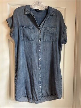 Velvet Heart jeans dress-Sz L